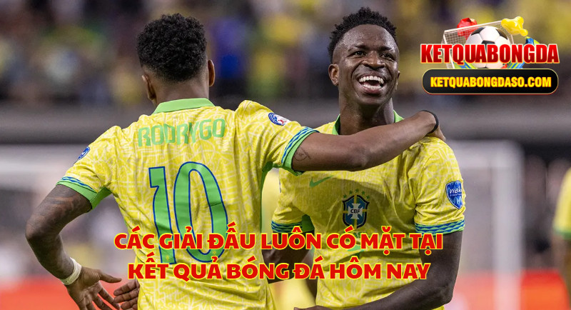 Các Giải Đấu Luôn Có Mặt Tại Kết Quả Bóng Đá Hôm Nay